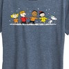Women's - Peanuts - Snoopy and Friends Ice Skating Short Sleeve Graphic T-Shirt - 2 of 4