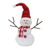 Melrose Plush Snowman with Hat and Scarf (Set of 2) - 3 of 3