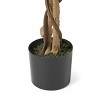 TopComfy Artificial Trees 150cm Artificial Ficus Tree Compact Ficus Tree Fake Ficus Plant Small Artificial Tree for Home, Green, 31.5"*31.5"*59" - 4 of 4