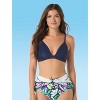 Beach House Sport Zip Front One Piece Swimsuit - 4 of 4
