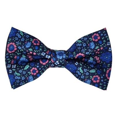 Men's Floral Printed Design 2.75 W And 4.75 L Inch Pre-Tied adjustable Bow Tie