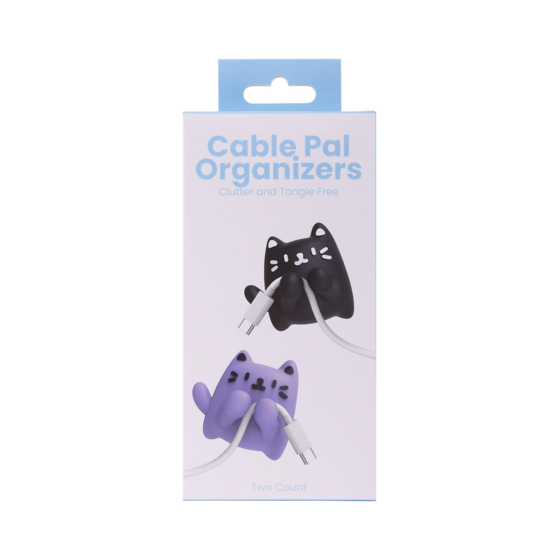 Vivitar 2pk Cable Organizer - Molded Cats