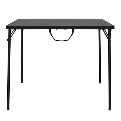 Black on sale portable table