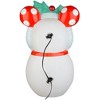 Disney Lighted Blow Mold Outdoor Decor Stylized Minnie Mouse 24" Disney, Multi - 3 of 4