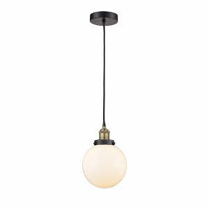 Beacon - 1 Light Mini Pendant In Industrial Style-11.5 Inches Tall and 8 Inches Wide - 1 of 1