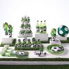 24ct Soccer Dessert Plates White - 2 of 3