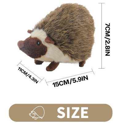 Allforpaws Classic - Dog Toys - Squeaky Dog Hedgehog Toys for Dogs, S