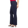 Rekucci Curvy Woman Ease into Comfort Bootcut Pants with Zipper Pockets – Pull-On Dress Work Pants - 2 of 3