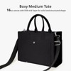 Generic Heavy-Duty Canvas Bag for Women, Adjustable Crossbody Handbag with 9 Pockets - 4 of 4