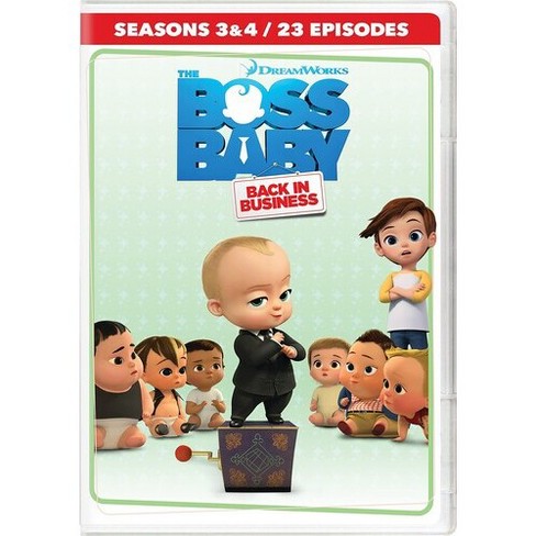 Boss Baby Back In Bus Season 3 4 DVD