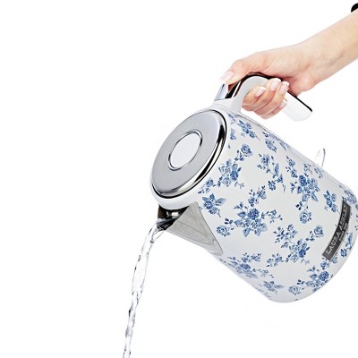 Laura Ashley China Rose Stainless Steel Electric Jug Kettle