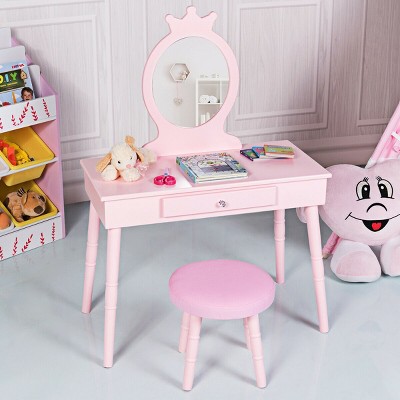 Little girl best sale vanity and chair