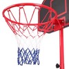 SUGIFT Portable Basketball Hoop Outdoor – Adjustable 5.2ft to 7ft Basketball Goal for Kids - 2 of 4