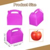 Unique Bargains Sturdy Structure Storage Gift Wrap Boxes with Handles 24 Pcs - 2 of 4