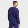 Men's Optimistic Crewneck Sweatshirt - Goodfellow & Co™ Navy Blue - 2 of 3