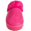 Fifth & Luxe Women's Platform Slippers, House Slipper Shoes for Women, Comfortable Microsuede Slipper with Faux Fur Collar - 4 of 4