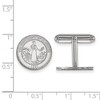 Black Bow Jewelry Sterling Silver Alabama Crimson Tide NCAA Cuff Links - 2 of 3