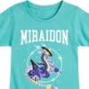 Girls' - Pokémon - Miraidon Collegiate Fitted Short Sleeve Graphic T-Shirt - 2 of 4