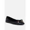 Suzzy Bow Embellished Flat Ballerinas Women - 2 of 4