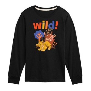 Boys' - Disney - Wild! Long Sleeve Graphic T-Shirt - 1 of 4
