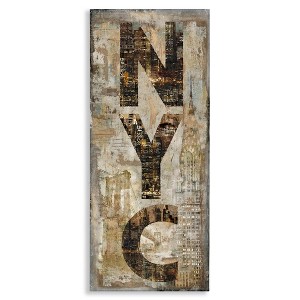 Stupell Industries New York City Montage Collage Canvas Wall Art - 1 of 4