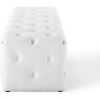Modway Anthem 60 Tufted Button Entryway Faux Leather Bench - 3 of 4