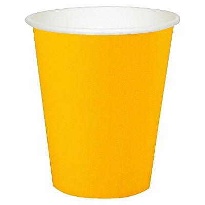 24ct 9 Oz. Cups - Yellow