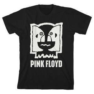 Pink Floyd The Division Bell Icon Youth Black Short Sleeve Crew Neck Graphic Tee - 1 of 3