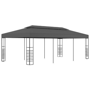 vidaXL Gazebo Marquee 118.1"x236.2" Anthracite - 1 of 4