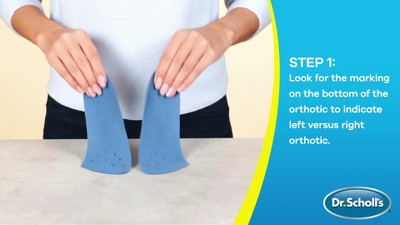 Dr. Scholl's Pain Relief Orthotics For Heel Pain For Men - 1 Pair - Size  (8-12) : Target
