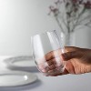 Riedel O Wine Tumbler Stemless Cabernet or Merlot Dishwasher Safe Wine Glassware, Set of 2, Clear - image 3 of 4