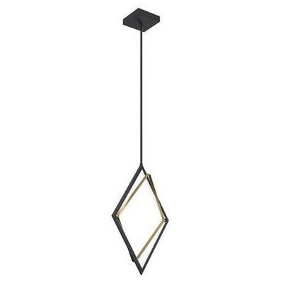 Elan Lighting Darski 1 - Light Pendant in  Matte Black