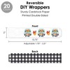 Big Dot of Happiness Happy Fall Truck - Harvest Pumpkin Party Favors and Cupcake Kit - Fabulous Favor Party Pack - 100 Pieces - 3 of 4