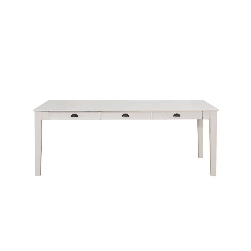 78&#34; Renske Dining Table Antique White Finish - Acme Furniture, 6 of 7