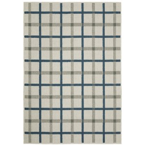 Oriental Weavers Torrey 7150H Light Grey/ Blue Indoor/Outdoor Area Rug - 5'3" x 7'3" - 1 of 4