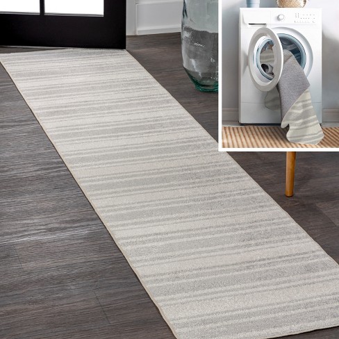 Jonathan Y Fawning Two-tone Striped Classic Low-pile Machine-washable ...
