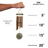 Woodstock Windchimes Habitats Chime Green, Butterfly, Wind Chimes For Outside, Wind Chimes For Garden, Patio, and Outdoor Decor, 17"L - 4 of 4