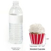 Big Dot of Happiness Red Stripes - Simple Party Decorations - Party Cupcake Wrappers - Set of 12 - 3 of 4