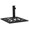 VidaXL Umbrella Base Black 18.5 in.x18.5 in.x13 in. Cast Iron - 3 of 4