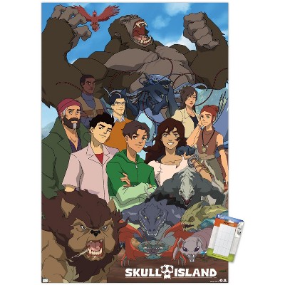 Trends International Skull Island - Group Unframed Wall Poster Prints