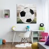 Stupell Industries Rustic Soccer Ball Field, 36" x 36" - 2 of 4