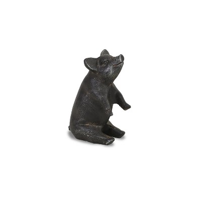 Cheung's Harveston Cast Iron Sitting Pig