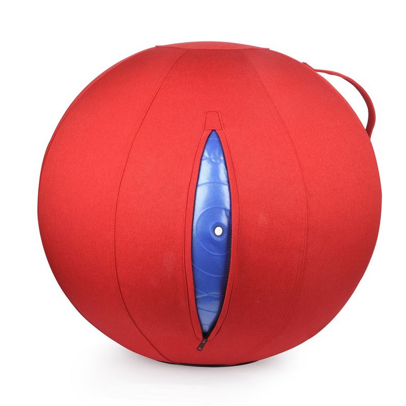 Bintiva Stability Ball with Felt Cover, 2 of 4