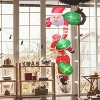 Angel Sar 8FT Giant Inflatable Santa with LED Lights, 3 Santa Designs + 3 Merry Christmas Signs, Quick Plug-In Outdoor Indoor Holiday Decoration - 2 of 4
