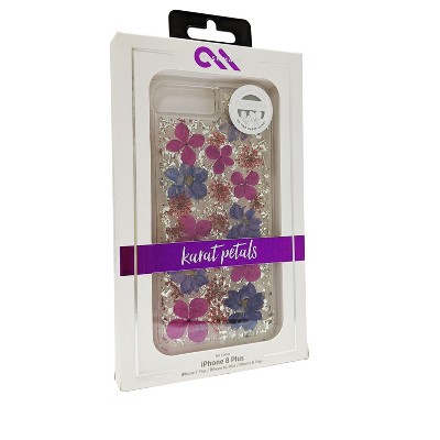 Case-Mate Karat Petals Case for iPhone 8 Plus/7 Plus/6s Plus/6 Plus - Purple Petals