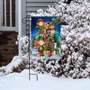 Briarwood Lane Christmas Garden Flag 12x18 For Outdoor Santa's Elves For Christmas Garden Flag Flags For Outside - 4 of 4