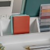 Martha Stewart Wooden Desktop Organizer White: Office Desk Organization Set, Wood, 1 Piece, 7"x6.5"x13" - 2 of 4