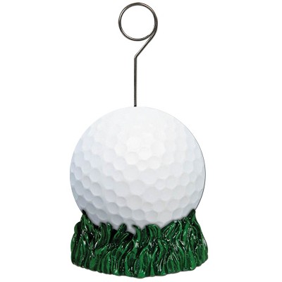 Beistle 6 oz. Golf Ball Photo/Balloon Holder; 3/Pack 50911