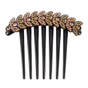 Unique Bargains Women's Portable Hair Insert Comb 1 Pc - 1 of 3