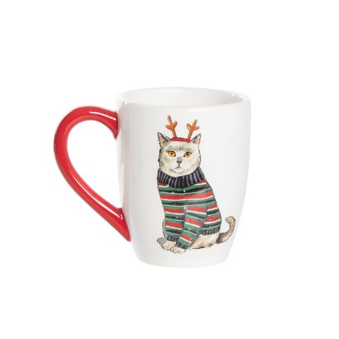 C&F Home 16oz Reindeer Cute Christmas Mug